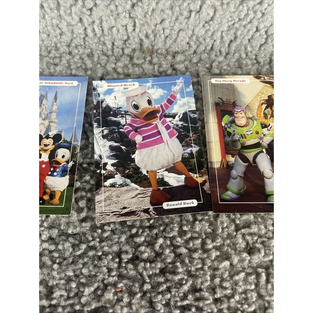 Disney's 25th Anniversary Disney World Promo Card Set of  5    1996 - Kodak